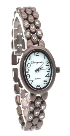 Montre pour femmes Chaoyada Oval Noir